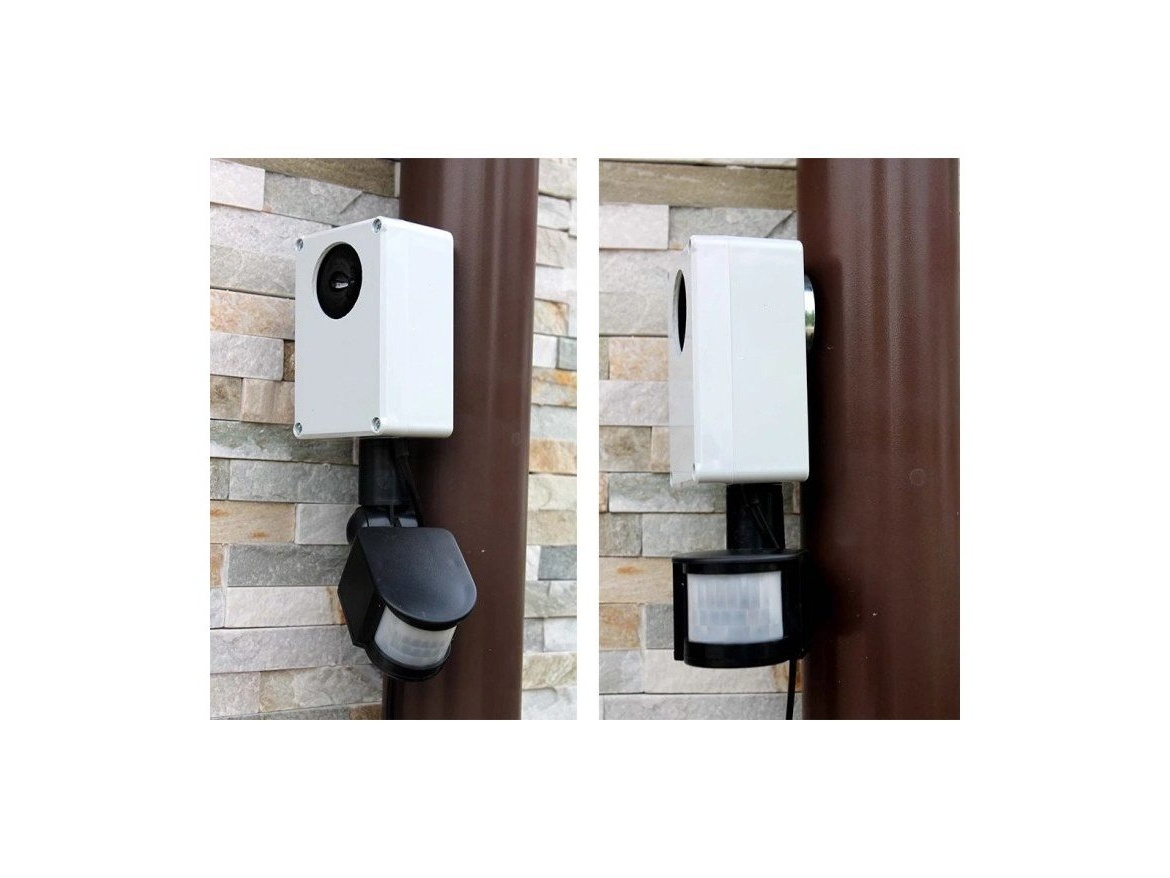 Scobax Vodotěsný ultrazvukový plašič na kuny, myši a potkany  DRAGON ULTRASONIC E150