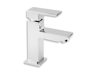 Vodovodní baterie – Novaservis Umyvadlová baterie Titania Cube, chrom, stojánková, bez výpustě, 98801/1,0