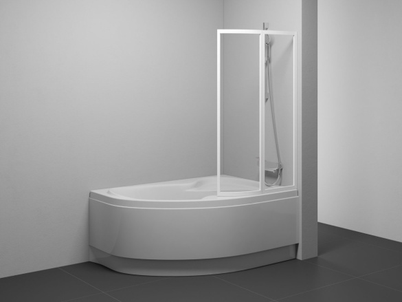 Ravak VSK2 Rosa 150 L, bílá+transparent