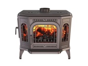 Kawmet Litinová krbová kamna P7 LB s varnými plotnami - 10,5 kW ECO + příslušenství