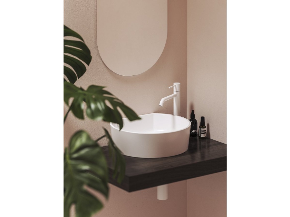 Ravak Umývadlo Moon 1C, bez otvoru pre batériu, bez prepadu