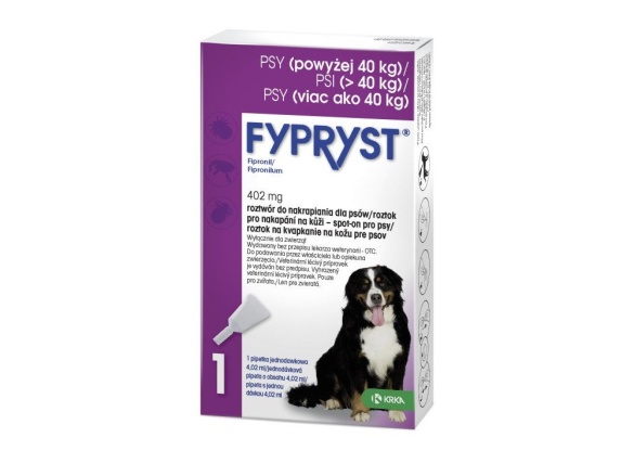 Scobax Fypryst Spot-on Dog XL 402mg sol 1x4,02ml (nad 40kg)