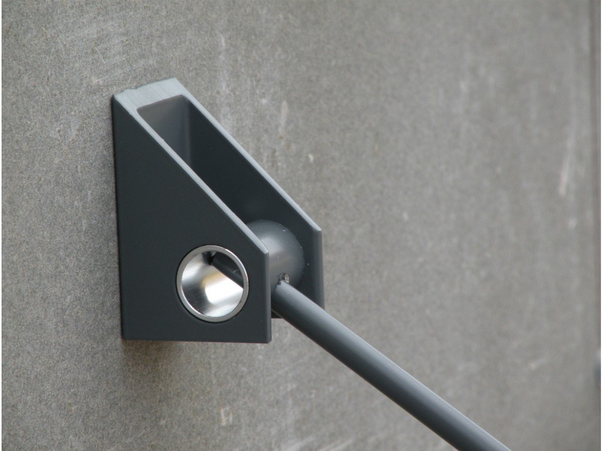 Vchodová stříška Gutta Rondo Glass