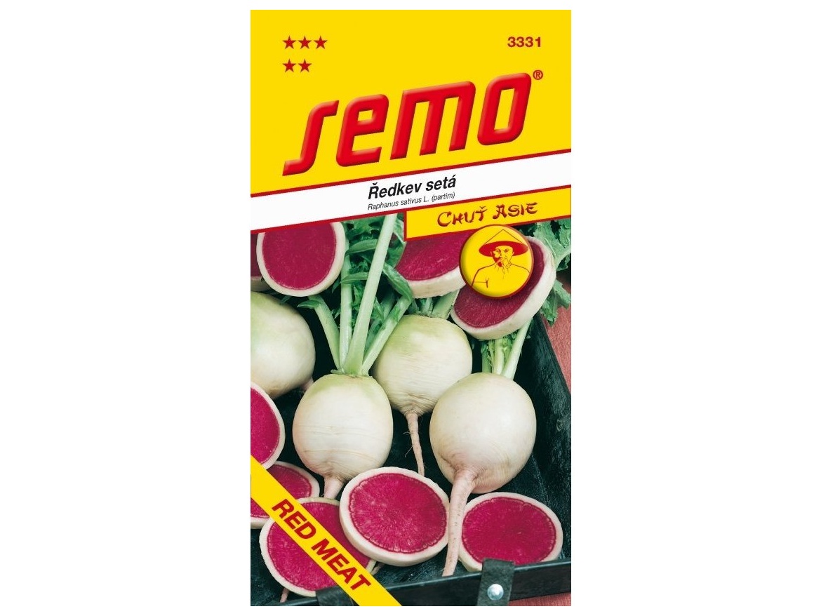 Semo Ředkev - Red Meat bíločervená 3,5g - série ASIE