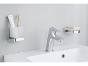 Ravak TD 200.00CR Mýdlenka s držákem, chrom