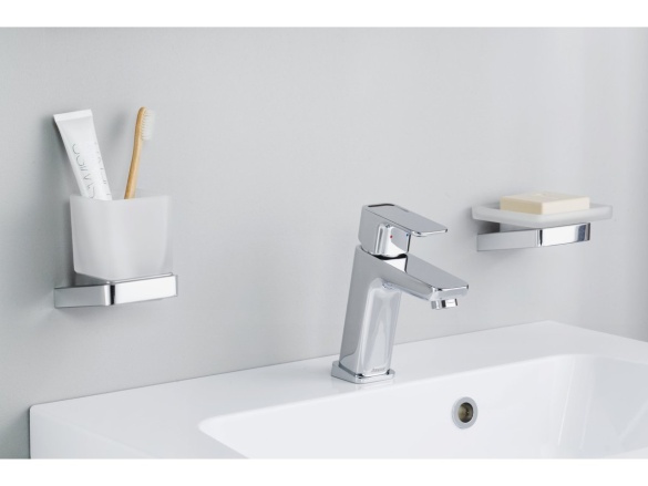 Ravak TD 200.00CR Mydlovnička s držiakom, chróm