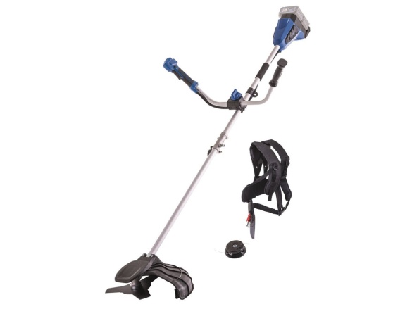 2x20 V IXES aku krovinorez 2v1 (bez batérie a nabíjačky) Scheppach BC-BCH380/40-X