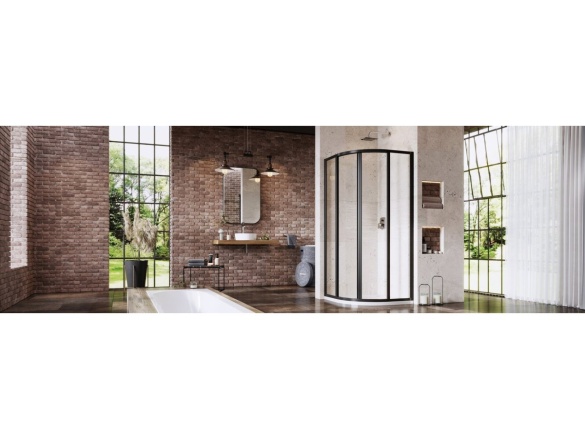 Ravak SKCP4 90x90 195, satin+transparent