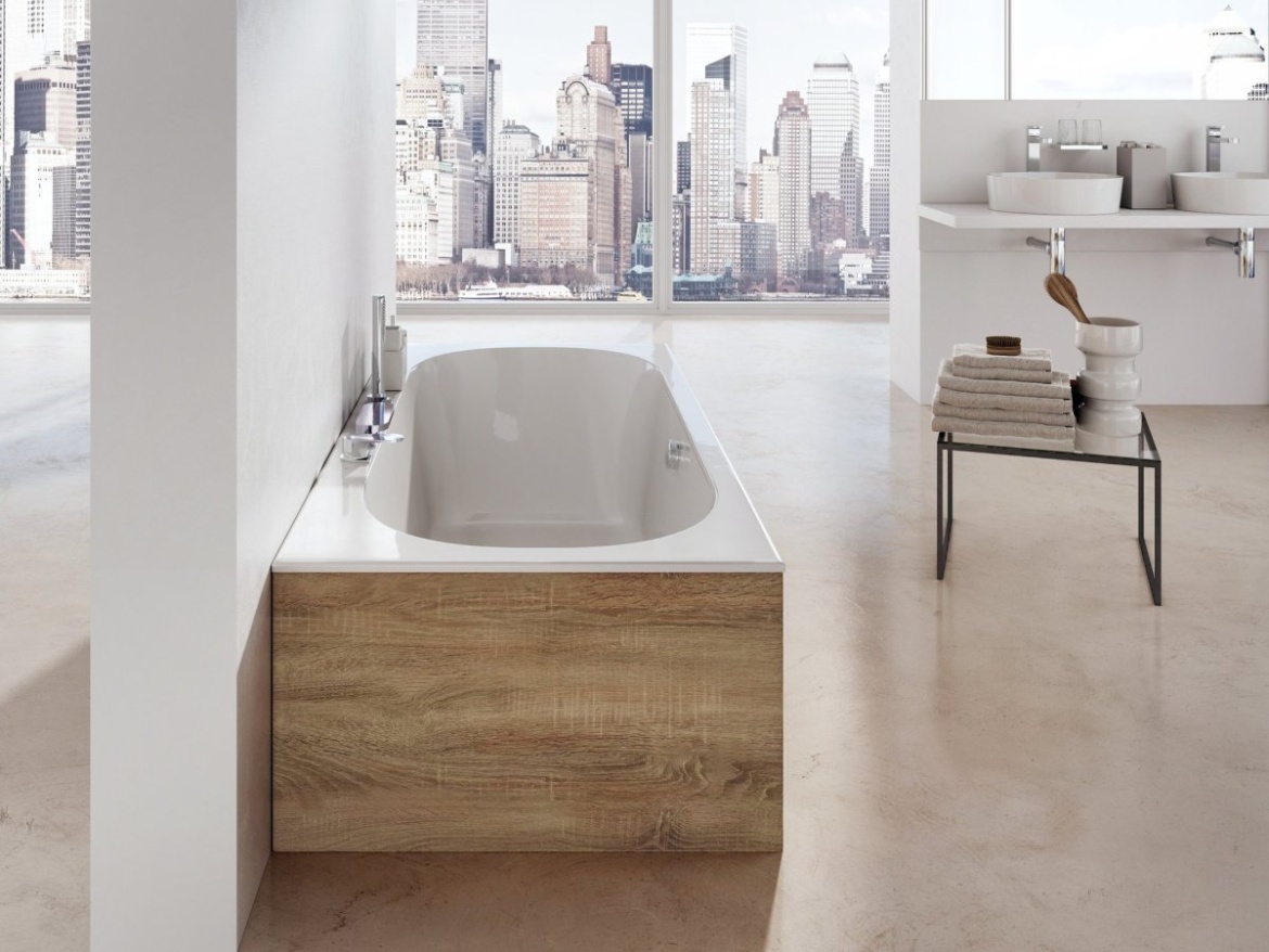 Ravak Panel boční MDF 70 L, bílá