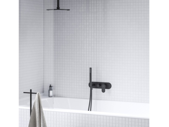 Ravak EL 065.10WV.O2.RB07D.+S Podomietková batéria 2-cestná pre R-box, so sprchovým setom, White Velvet