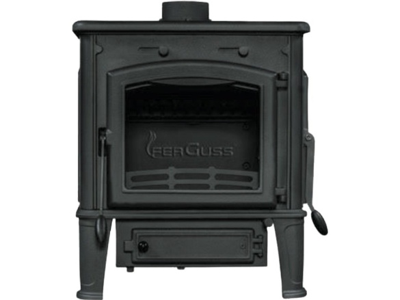 Liatinové krbové kachle s varnými platňami a externým prívodom Ferguss Short L 10,8 kW