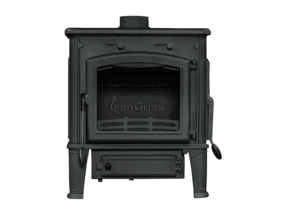 Öntöttvas kandalló főzőlapokkal és külső tápellátással Ferguss Short L 10,8 kW