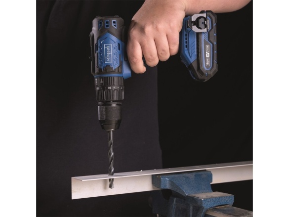 Aku 20 V IXES příklepový vrtací šroubovák (bez baterie a nabíječky) Scheppach BC-CD60-X