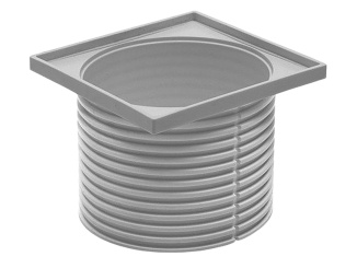 Lefolyók –  Chuděj Nástavec 125