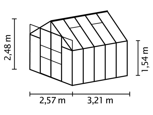 Skleník Vitavia Uranus Premium