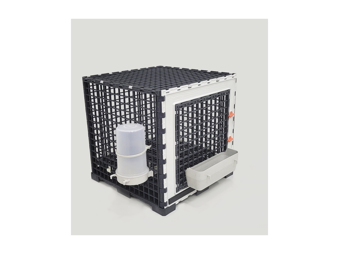 Scobax Klec pro přenášení domácích mazlíčků LEGANEST Care - 40 EKO F1