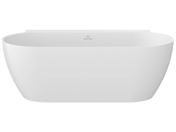 Ravak Vana Freedom Wall II Tec 170x87, volně stojící, Deepsea Blue/bílá, krytka odtoku bílá/černá/chrom