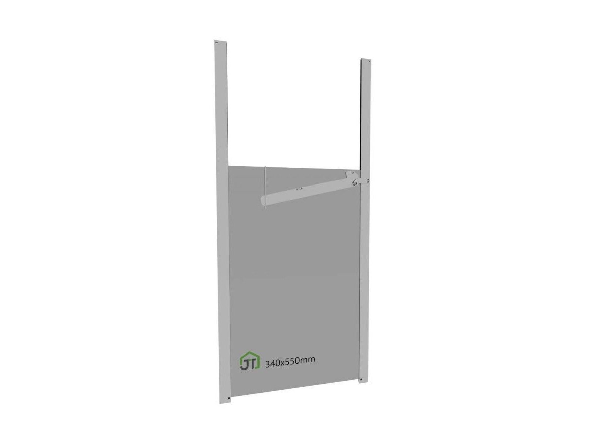 Scobax Bezpečnostní dvířka do kurníku se zpětnou klapkou - 230x340 / 300x450 / 340x550 mm | JOSTechnik