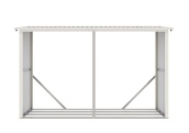 G21 Přístřešek na dřevo  WOH 682 - 302 x 119 cm, zelený