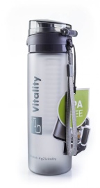 G21 Láhev  na smoothie/juice, 600 ml, šedá-zmrzlá