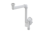 Alcadrain Dřezový sifon A873 bez výpusti G 6/4", 5/4", odpad 40/50 mm,  A873