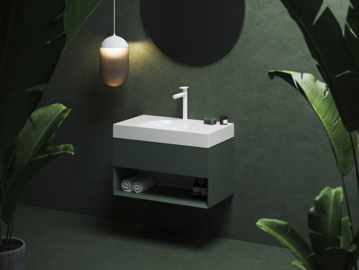 Ravak SD Lite 80 skříňka pod umyvadlo Smoke Grey