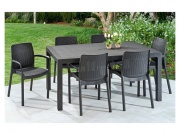 Keter Zahradní set BALI/MELODY 6+1 - grafit