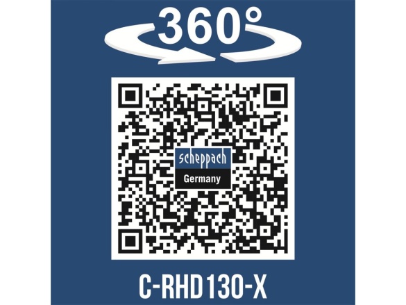 Aku 20 V IXES vrtací kladivo SDS Plus 3v1 s příklepem, kufrem a příslušenstvím (bez baterie a nabíječky) Scheppach C-RHD130-X