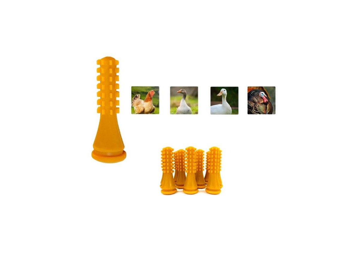 Scobax Gumový škubací prst na slepice, husy, kachny, krůty AGROFORTEL 0300e