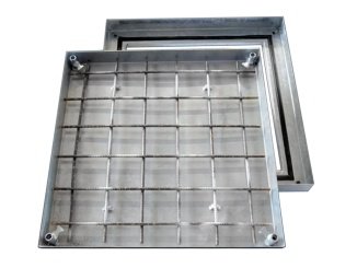 Poklopy na šachtu Scobax –  Scobax GAP N 50 mm, 400 x 400 mm, B125