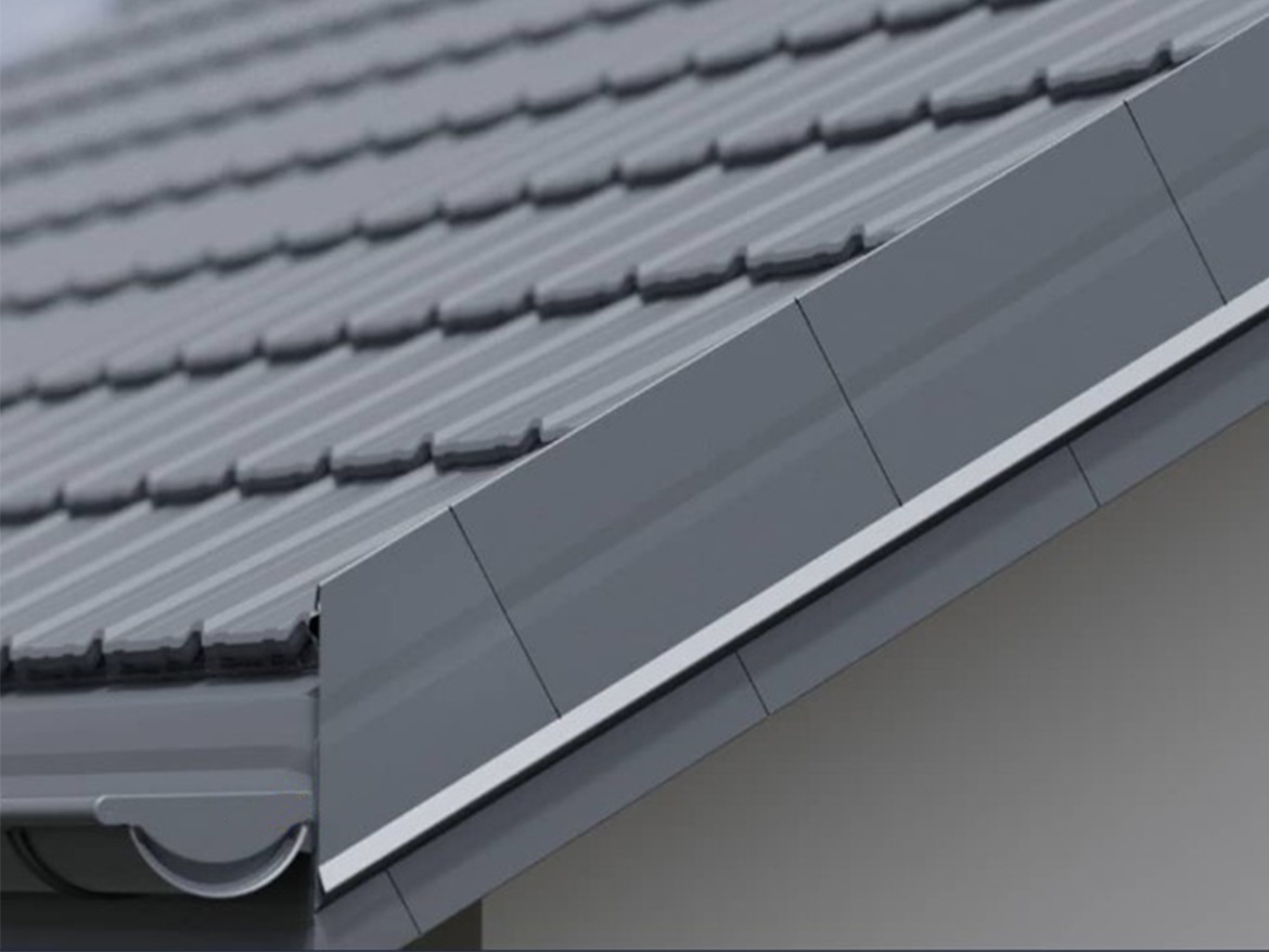 Závětrná lišta modulová spodní Budmat Drift L/P