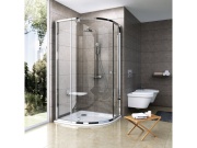 Ravak TE 091.00CR Sprchový sloup s termostatickou baterií, posuvný, se sprchovým setem, chrom