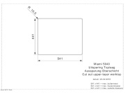 Kuchyňské dřezy Reginox SET Miami 500 Gun metal + baterie Crystal + příslušenství