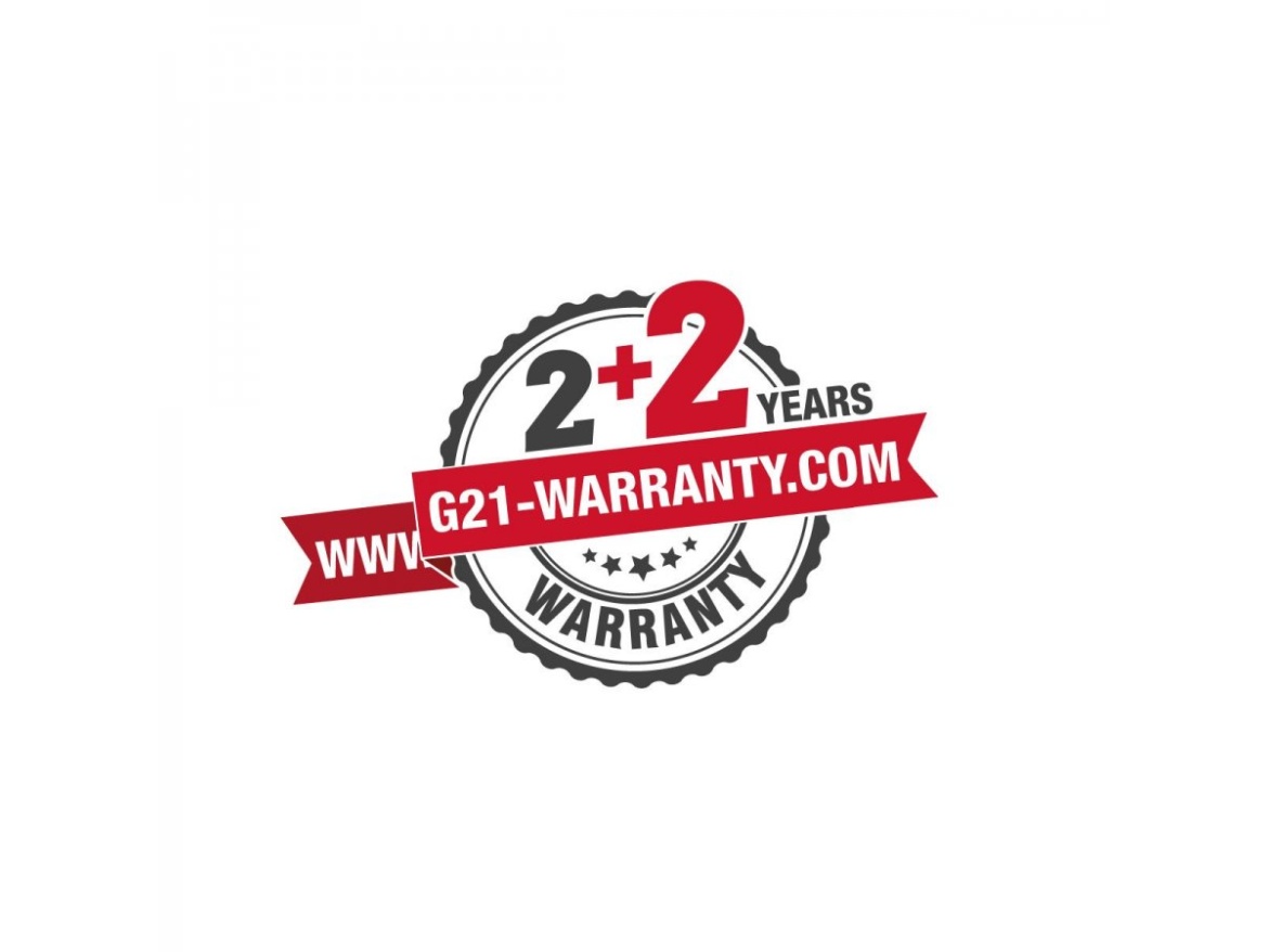 G21 Sada nožů  Damascus Premium v bambusovém bloku, Box, 5 ks + brusný kámen