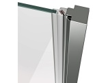 Ravak COSD2 100, biela matná+transparent