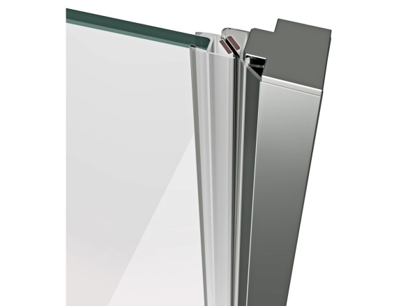 Ravak COSD2 120, čierna+transparent