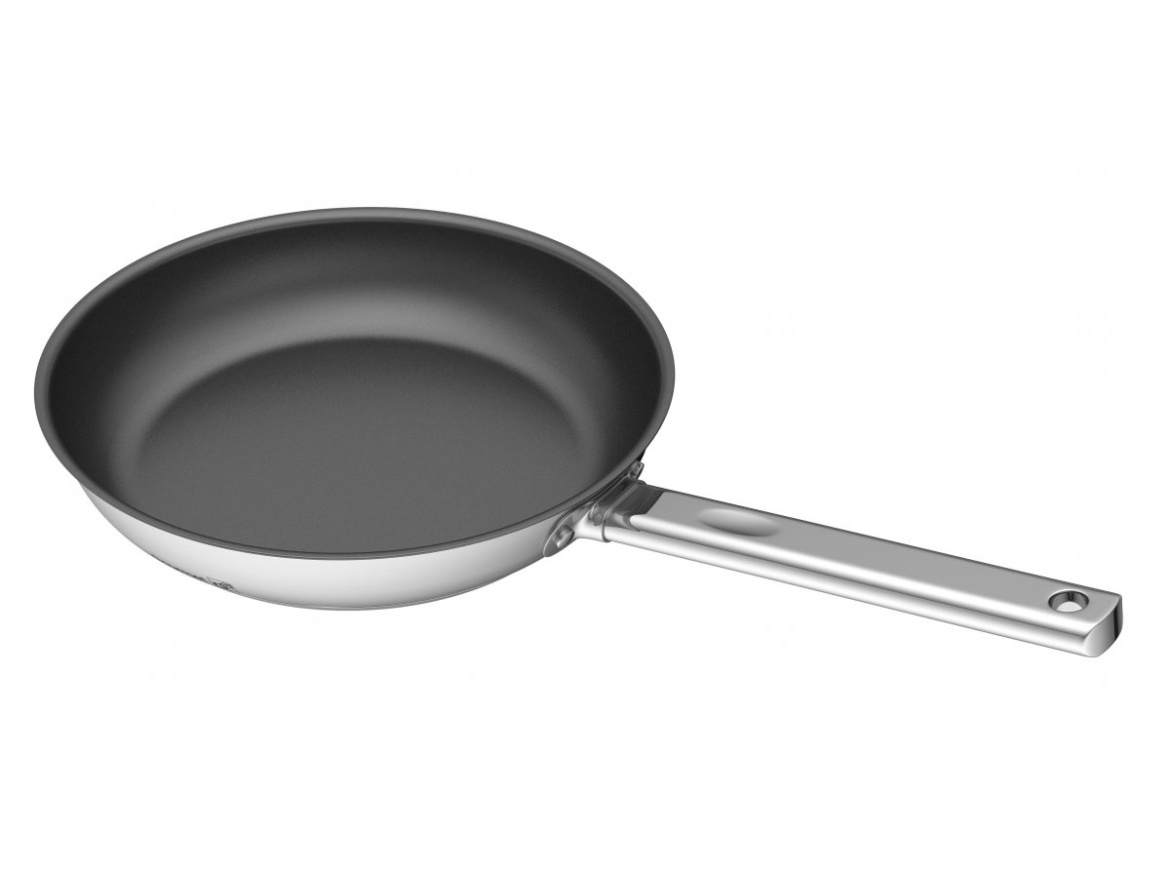 G21 Pánev  Gourmet Magic 28 cm s poklicí, nerez