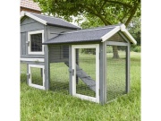 Scobax Dřevěná králíkárna REYKJAVÍK, 2100x540x855 mm