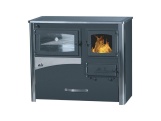 Abc Sporák na tuhá paliva Concept 2 Air 12kW INOX - levá
