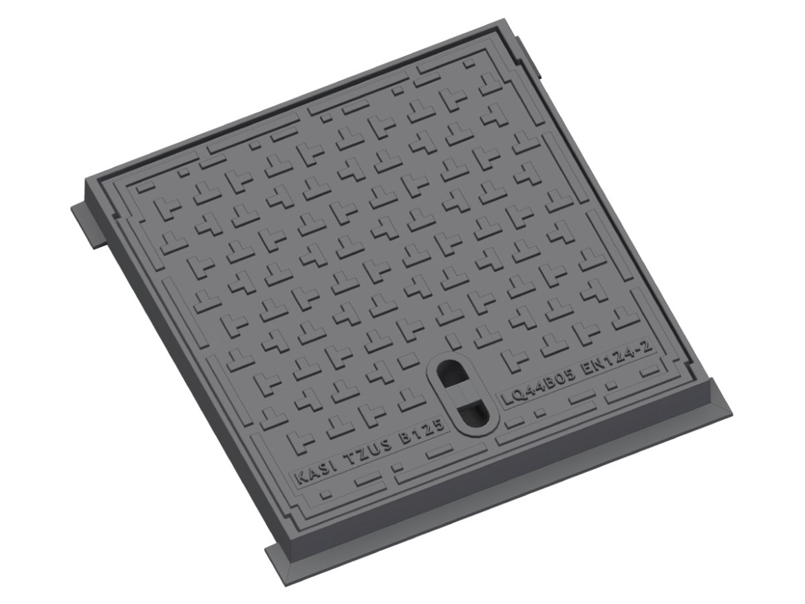 Hranatý poklop Kasi