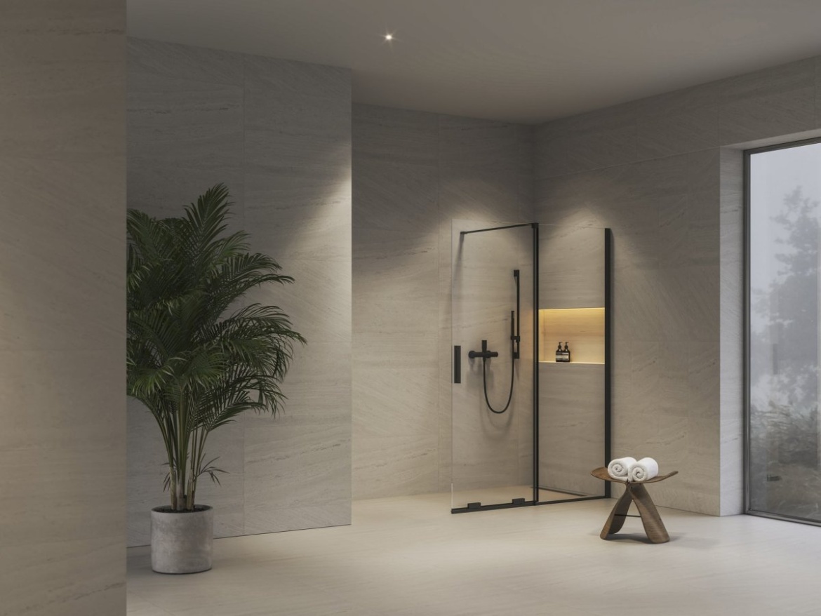 Ravak ROWI 110, lesk+transparent