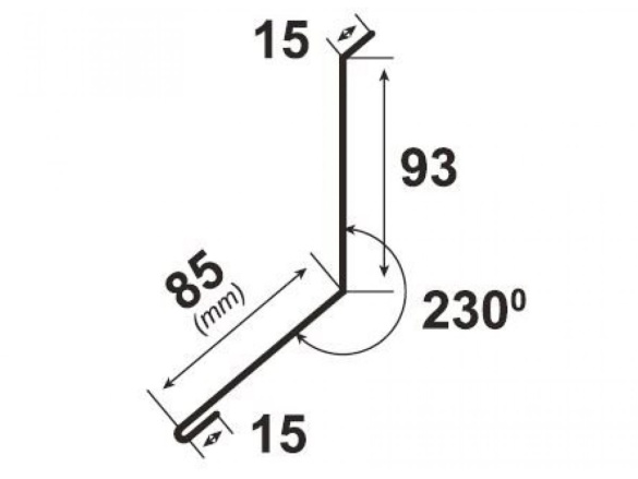 Bilka bočné lemovanie