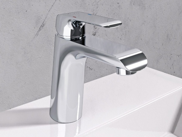 Ravak FL 014.00CR Umyvadlová stojánková baterie 151 mm bez výpusti, chrom