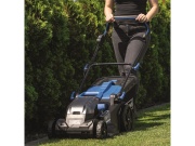 2x 20 V IXES 4 az 1-ben akkus fűnyíró kefe nélküli motorral (akkumulátor és töltő nélkül) Scheppach BC-MP430-X