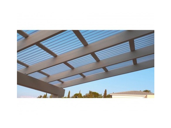 Polykarbonátová vlnitá deska  WBH STRONG - čirá Covernit Vlnitý polykarbonát WBH Strong čirý