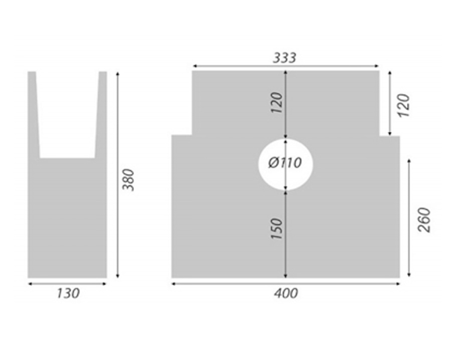 Betonová Vpusť Gutta B125
