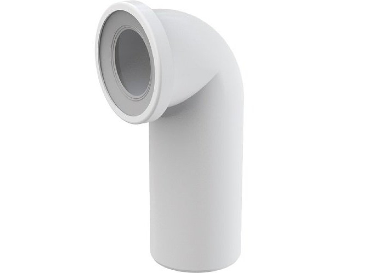 Alcadrain Koleno 90° A90, dopojení k WC