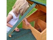 Scobax Dřevěná králíkárna PRACHATICE, 1800x620x720 mm