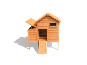 Kurník Scobax Dřevěný kurník MADRID, 1130x760x1260 mm