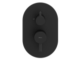 Ravak ES 065.20GB.O2.RB07E Podomítková baterie 2-cestná bez tělesa, grafit kartáčovaný